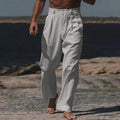 Linnen Wijde Pantalon voor Heren