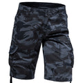 Camo Cargo Korte Broek met Flap-Zakken voor Heren