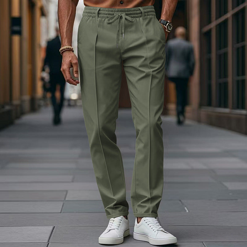 Straight Leg Chino Pantalon voor Heren