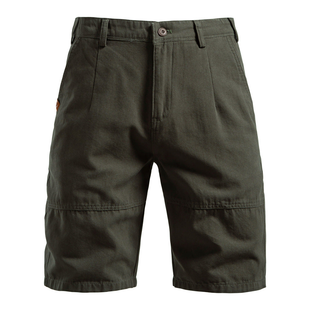 Chino Cargo Korte Broek met Plooien voor Heren
