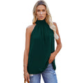 Mouwloze Blouse met Opstaande Kraag voor Dames