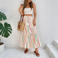Freya | Boho A-Lijn Maxi Rok met Strikdetail voor Dames
