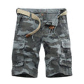 Camo Cargo Korte Broek met Steekzakken voor Heren