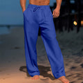 Linnen Relaxed Fit Chino voor Heren
