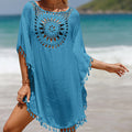 Crochet Strandjurk met Franjerand voor Dames