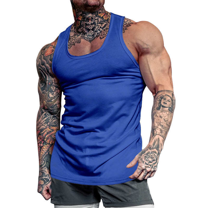Mouwloze Fitness Tanktop voor Heren