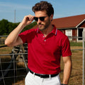 Poloshirt met Contrasterende Kraag voor Heren
