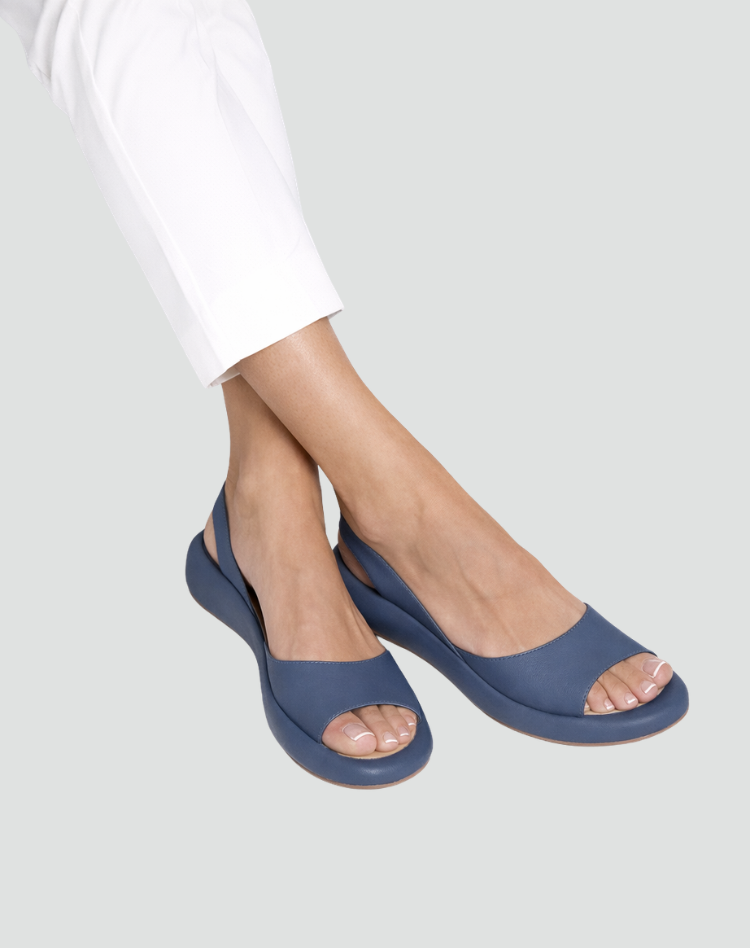 Open Teen Sandalen met Plateauzool voor Dames