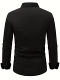 Button-Down Overhemd met Lange Mouwen voor Heren