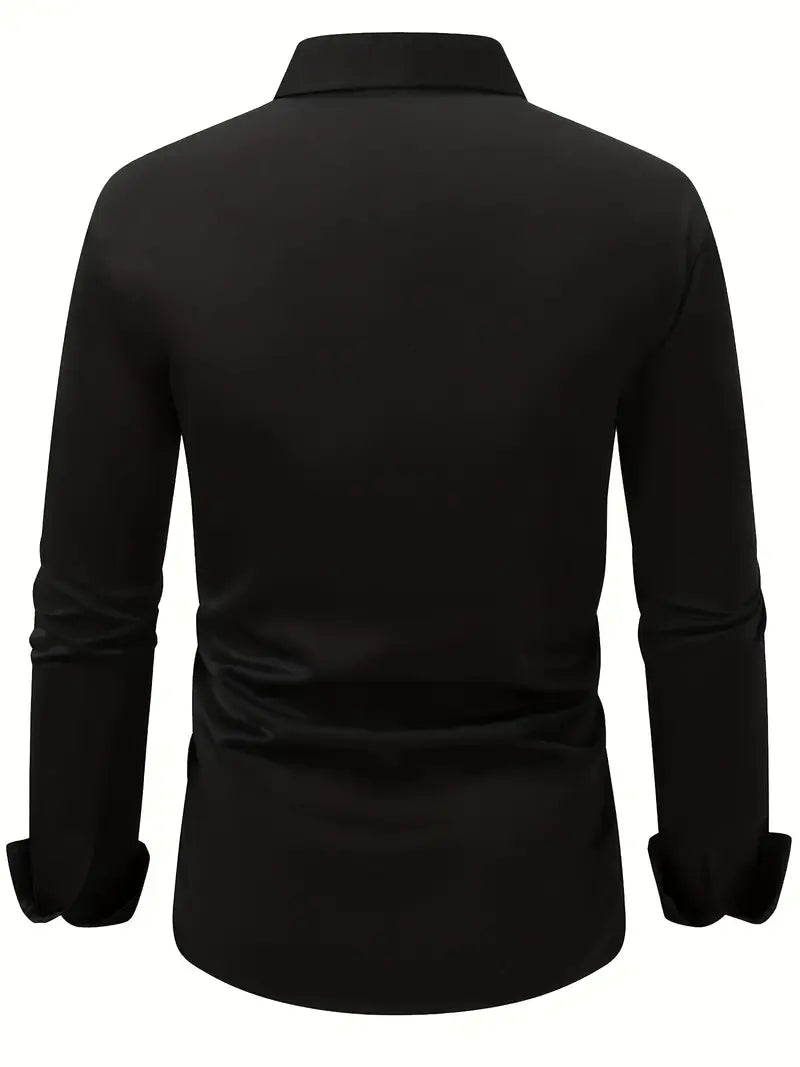 Button-Down Overhemd met Lange Mouwen voor Heren