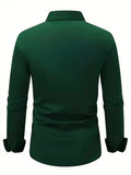 Button-Down Overhemd met Lange Mouwen voor Heren