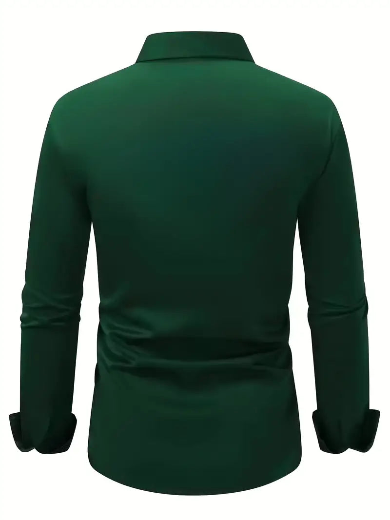 Button-Down Overhemd met Lange Mouwen voor Heren