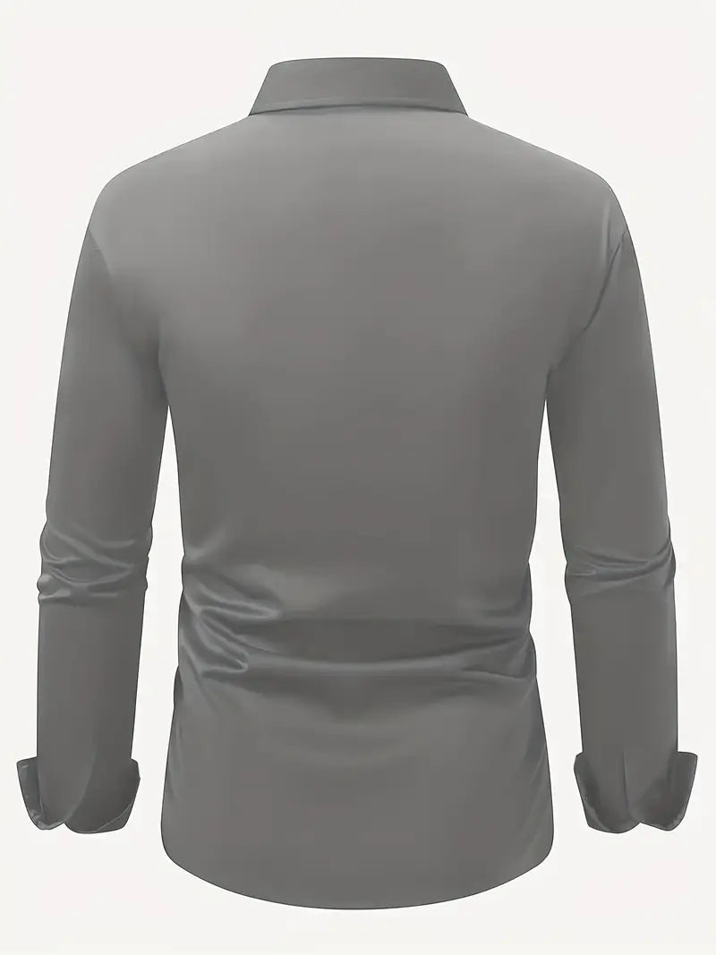 Button-Down Overhemd met Lange Mouwen voor Heren