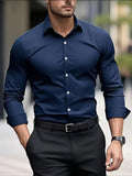 Button-Down Overhemd met Lange Mouwen voor Heren