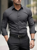 Button-Down Overhemd met Lange Mouwen voor Heren