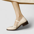 T-Balk Mary Jane Platte Schoenen voor Dames