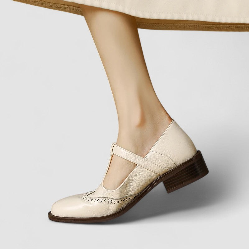 T-Balk Mary Jane Platte Schoenen voor Dames