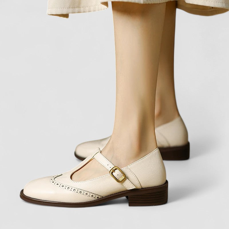 T-Balk Mary Jane Platte Schoenen voor Dames