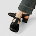 Open Teen Mary Jane Pumps voor Dames