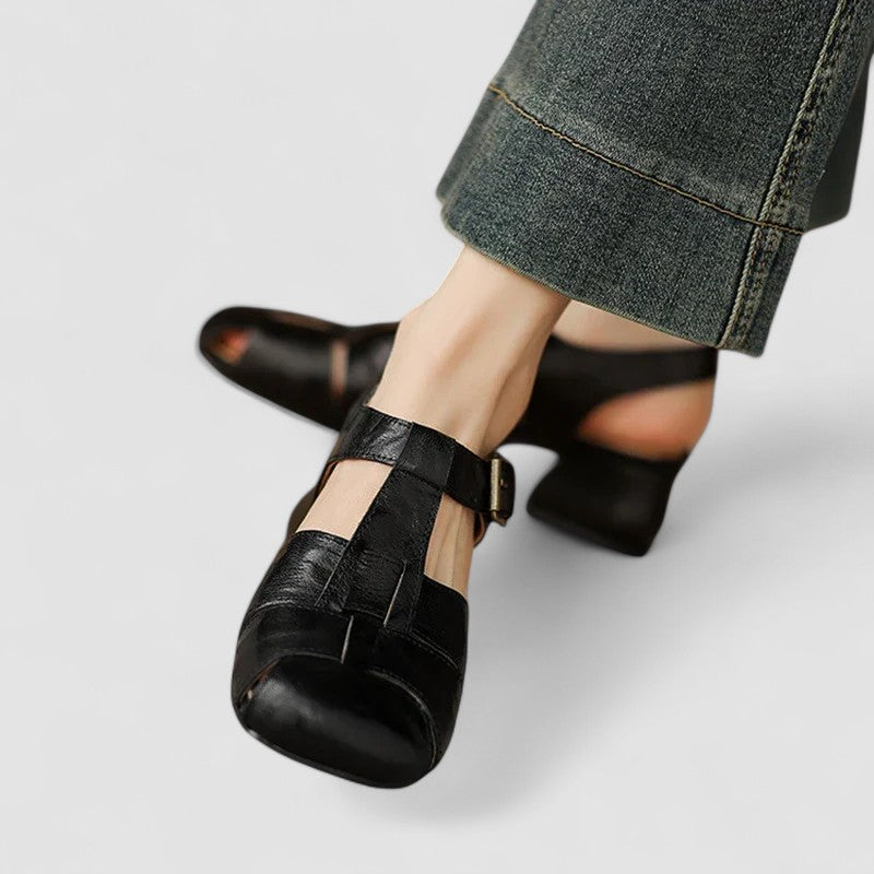 Open Teen Mary Jane Pumps voor Dames