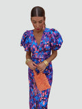 Midi Jurk met Bufmouwen voor Dames