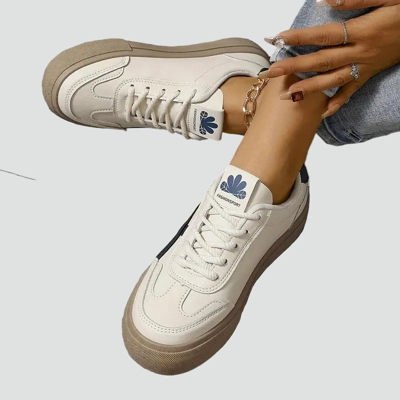 Lace-Up Retro Sneakers voor Dames