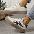 Lace-Up Retro Sneakers voor Dames