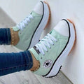 Aviva | Lace-Up Sneakers met Plateauzool voor Dames