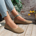 Woven Slip-On Flats voor Dames