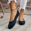 Woven Slip-On Flats voor Dames