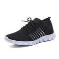 Lace-Up Mesh Sneakers voor Dames