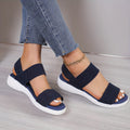 Donatella | Open Teen Sandalen met Verstelbare Gespen voor Dames