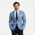 Linnen Slim Fit Blazer voor Heren