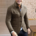 Blazer met Opstaande Kraag voor Heren - View 4