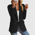 Blazer met Reverskraag en Steekzakken voor Dames