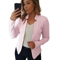 Blazer met Reverskraag voor Dames - Licht roze