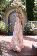 Bloemen Halternek Maxi Jurk voor Dames - View 12