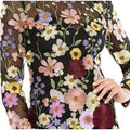 Bloemen Maxi Jurk met Lange Mouwen voor Dames - View 5