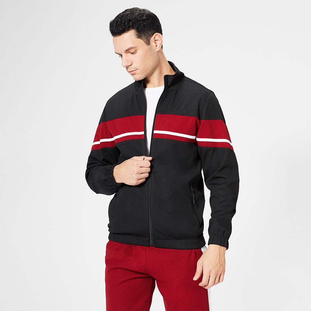 Trainingspak met Gekleurd Ritsvest en Broek voor Heren