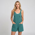 Aina | Mouwloze Playsuit met Steekzakken voor Dames