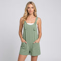Aina | Mouwloze Playsuit met Steekzakken voor Dames