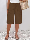 Cargo Korte Broek met Steekzakken voor Dames - Bruin