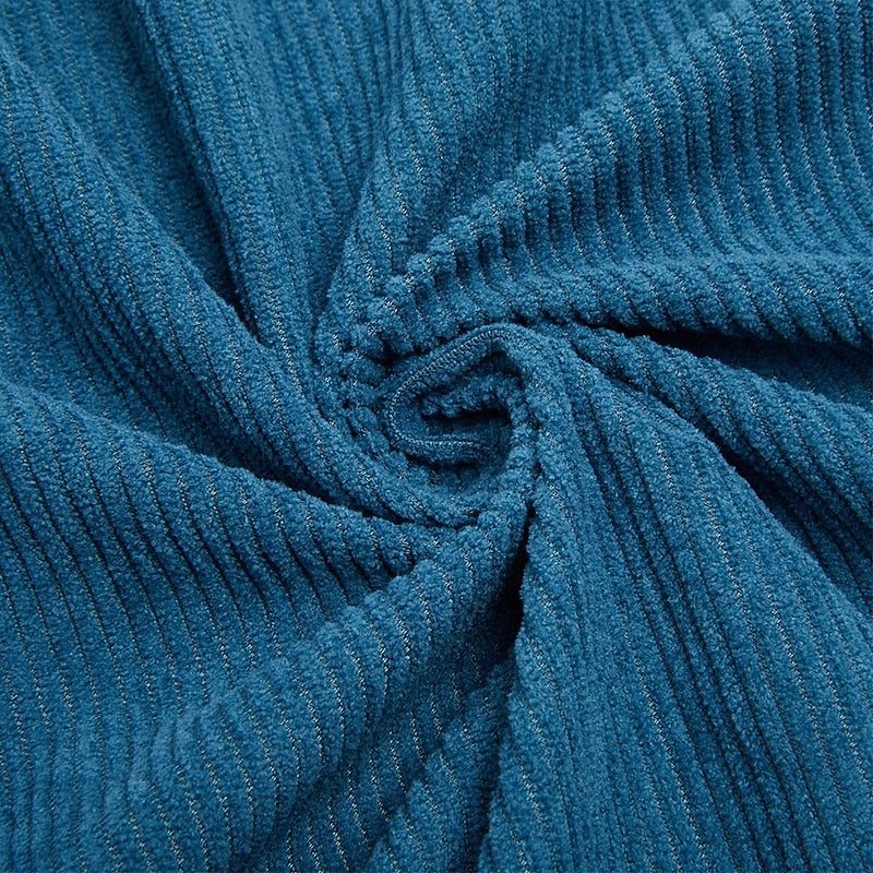 Corduroy Blousonjack met Ritssluiting voor Heren - View 14