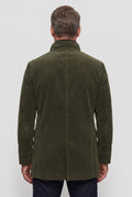 Corduroy Jas met Opstaande Kraag voor Heren - View 2