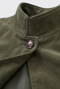 Corduroy Jas met Opstaande Kraag voor Heren - View 3