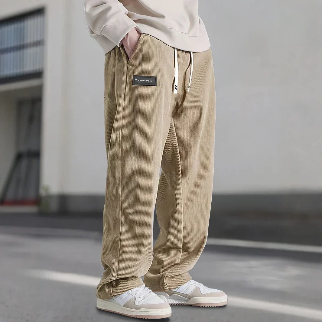 Corduroy Relaxed Fit Broek voor Heren