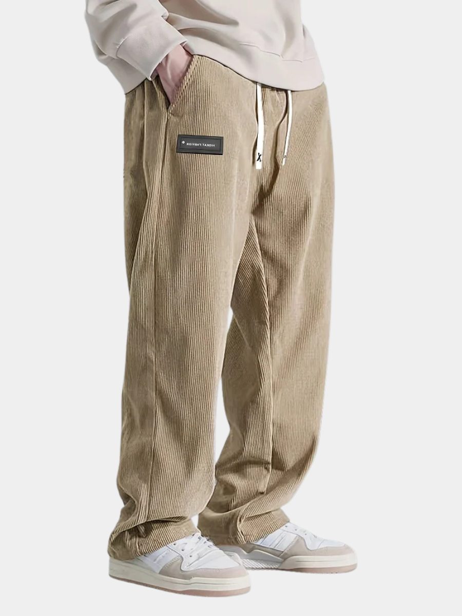 Corduroy Relaxed Fit Broek voor Heren