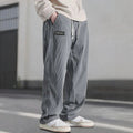 Corduroy Relaxed Fit Broek voor Heren - Grijs