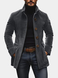 Corduroy Slim Fit Jas voor Heren - View 5