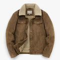 Corduroys Bomberjack met Fleece Kraag voor Heren - View 2